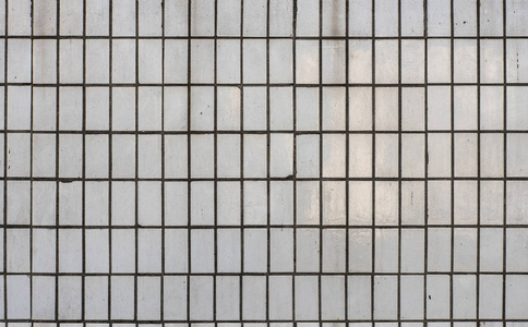 典型建筑物上典型的苏联瓷砖的浅灰色抽象纹理
