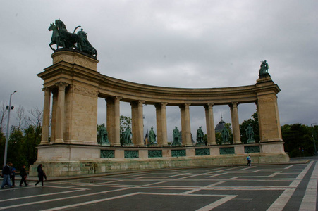 匈牙利首都布达佩斯的历史建筑