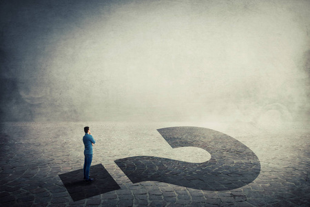 未知的未来和机会.照片