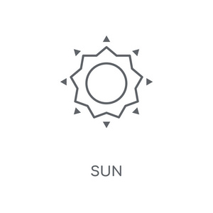 薄图形元素矢量插图轮廓图案在白色背景eps10.照片