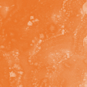 橙色水彩颜料纹理，抽象背景
