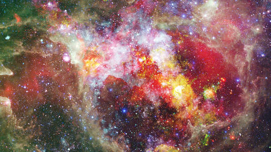 爆炸超新星。 明亮的恒星星云。 遥远的星系。 新年烟火。 抽象形象。 这幅图像的元素由美国宇航局提供。