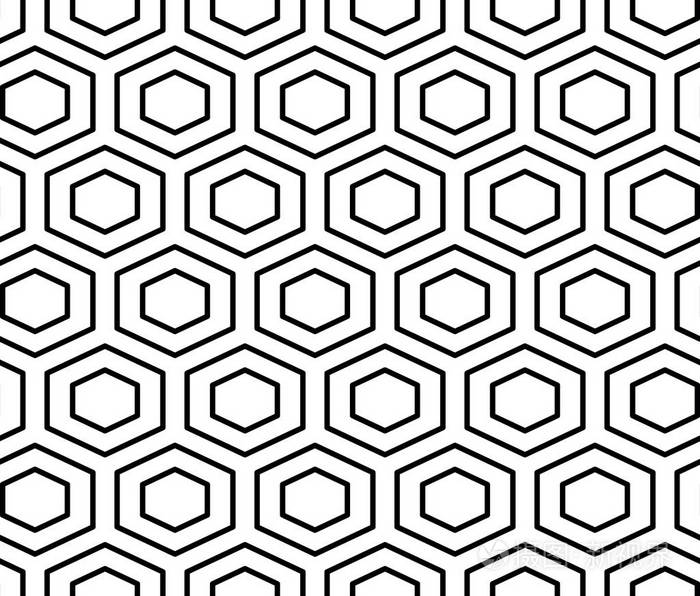 矢量无缝几何图案.中国古典古代装饰品