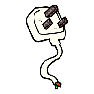 英国插头卡通涂鸦英国插头照片