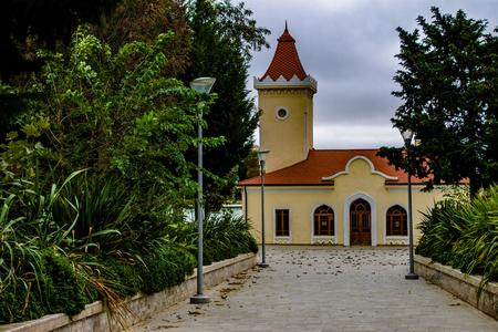 s railway station in Baku.