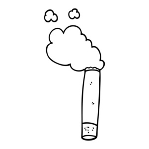 香烟卡通画线卡通香烟照片