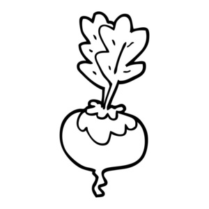 可爱的矢量卡通甜菜根素材-可爱的矢量卡通甜菜根插画-摄图新视界