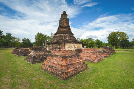 联合国教科文组织世界遗产地泰国苏科泰历史公园