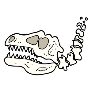 恐龙骨头图片-恐龙骨头素材-恐龙骨头插画-摄图新视界