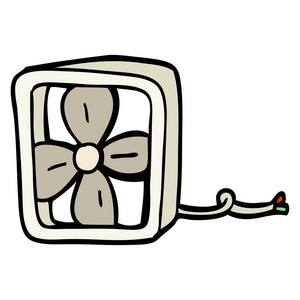 电风扇卡通图片