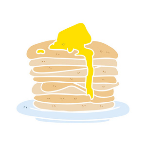 卡通煎饼图片-卡通煎饼素材-卡通煎饼插画-摄图新视界