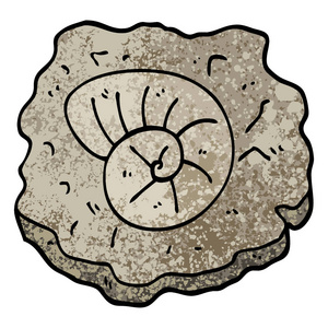 格朗格纹理插图卡通古化石图片