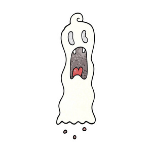 卡通涂鸦幽灵