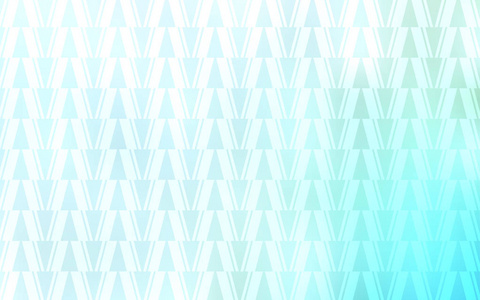 浅蓝色矢量布局与线条三角形。 带有三角形的抽象风格的装饰设计。 壁纸模板。