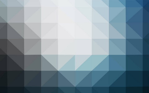 浅蓝矢量抽象镶嵌图案。具有多边形形状的样本..你的品牌书的新模板。