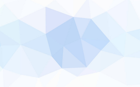 浅蓝矢量抽象多边形模式。具有梯度的三角形几何样本..一个新的纹理为您的网站。