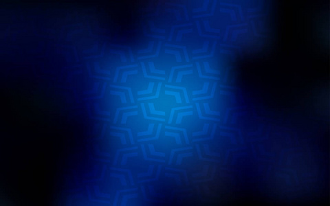 黑色蓝色矢量图案与熔岩形状。彩色抽象插图与渐变线。手机背景的模板。