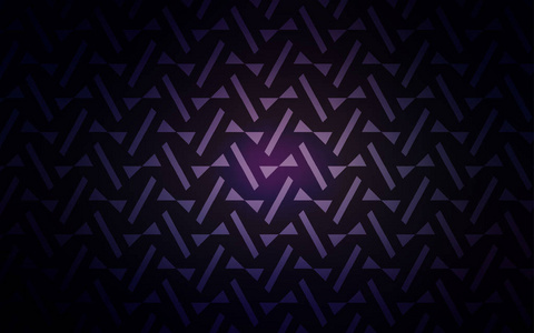 深色紫色矢量封面，多边形风格。现代抽象插图与彩色三角形。网站模式。