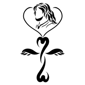 东正教十字架的形象图片