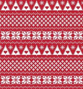 s Christmas pattern pixel