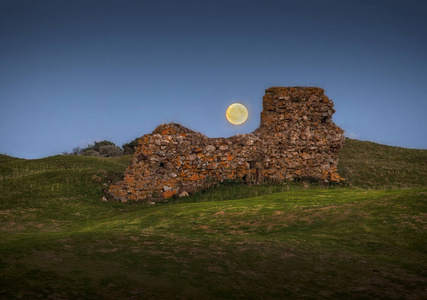 s Church on Pennard Golf Course near Pennard Castle, Gower, Sout