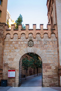 巴塞罗那加泰罗尼亚山上的蒙特塞拉特修道院。
