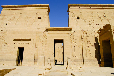 埃及阿斯旺菲莱伊西斯神庙