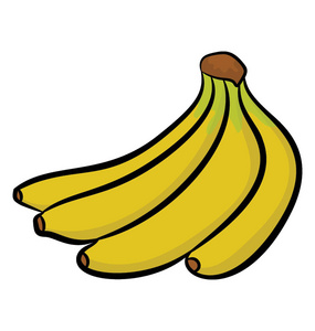 健康抗氧化水果串香蕉