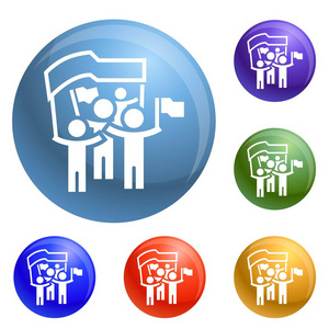 政治图标投票图片