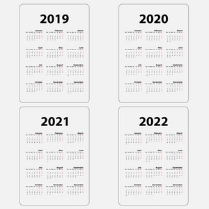  2022 template.Calendar design.Yearly calendar vector design sta