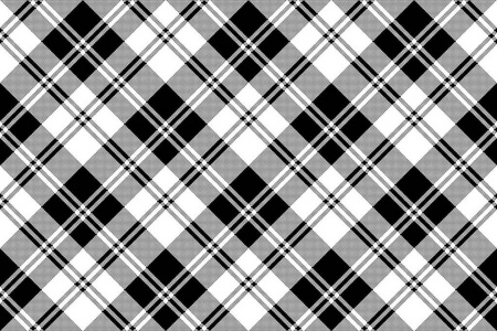 对称像素经典格子黑白像素无缝图案. 矢量图.照片