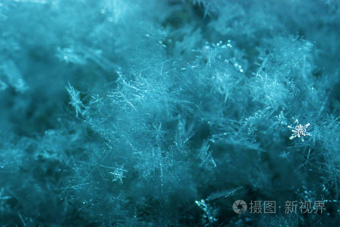 寒冷的冬季背景