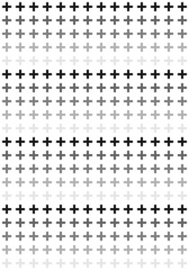  White Crosses pattern for Illustrator. Use this vector for your