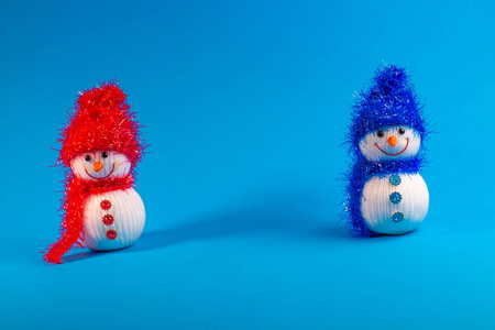 圣诞树用小玩具雪人装饰品