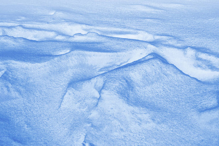 背景。 冬季景观。 雪的质地