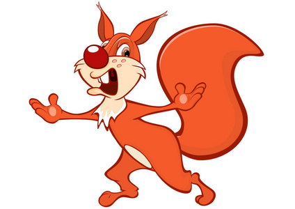 卡通小动物背景图片