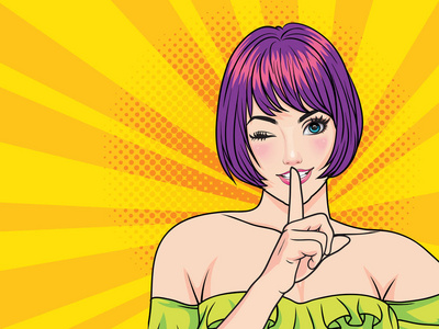 闭嘴表情包图片