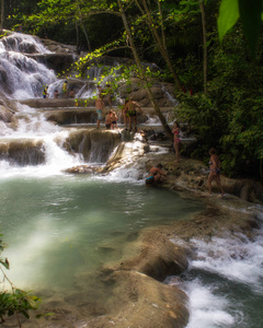 s River Falls in Jamaica