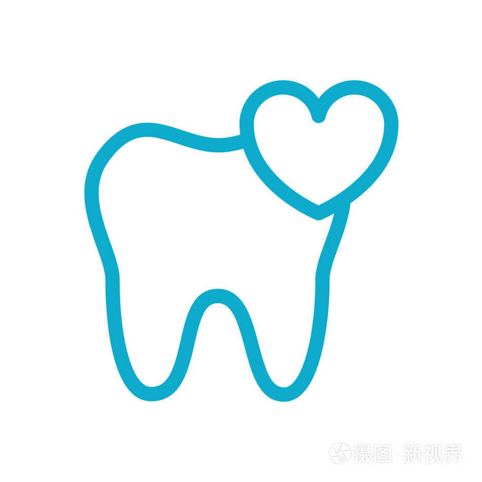 牙科标志矢量设计模板牙科护理