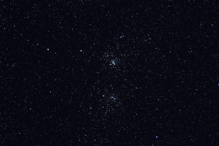 用天文望远镜拍摄的银河恒星。 我的天文学工作。