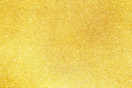 金光闪闪,有波克效应和选择性聚焦. 节日背景与明亮的金灯香槟泡沫.