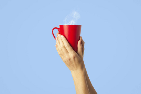 杯子上的文字图片