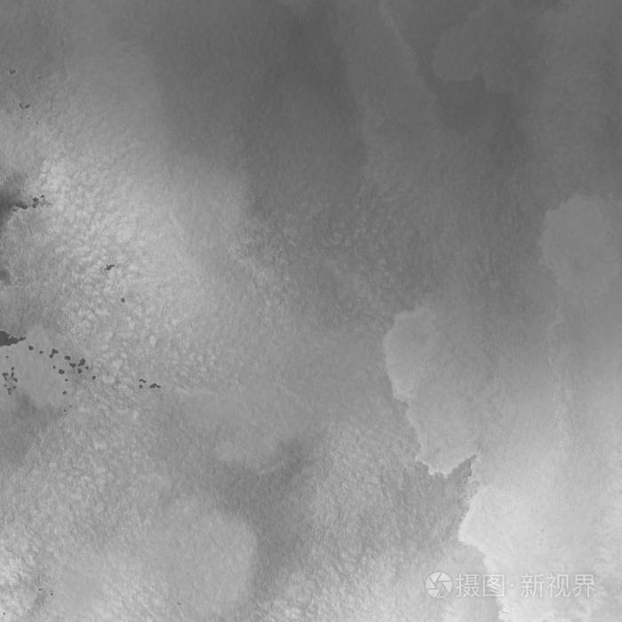 灰色水彩颜料纹理抽象背景