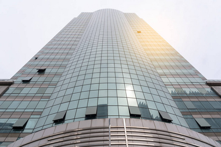 建筑物观商业摩天大楼建筑公司建筑在城市.照片