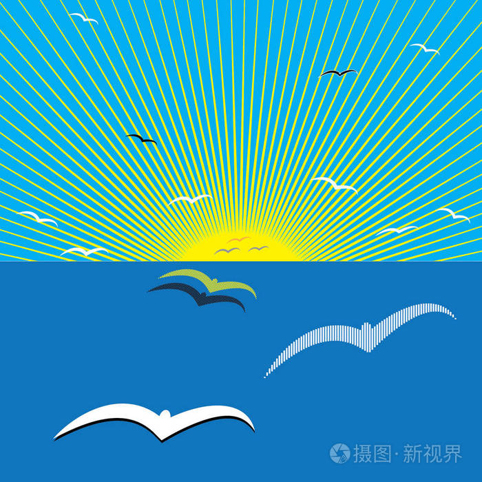 海上彩虹头像图片