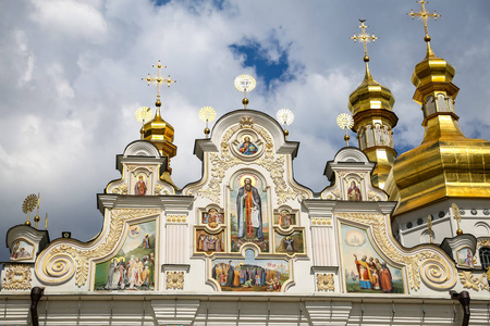 乌克兰基辅市宿舍大教堂正面