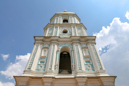 乌克兰基辅市圣索菲亚大教堂钟楼