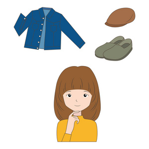 旧衣服插画-旧衣服手绘-旧衣服卡通图-摄图新视界