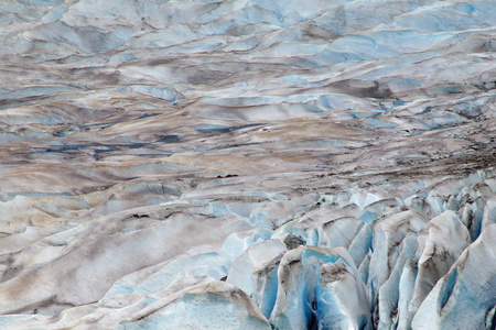 门登霍尔冰川, 阿拉斯加