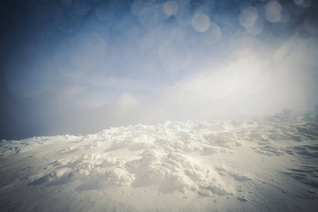 雪和波克假日背景梅耶圣诞图片